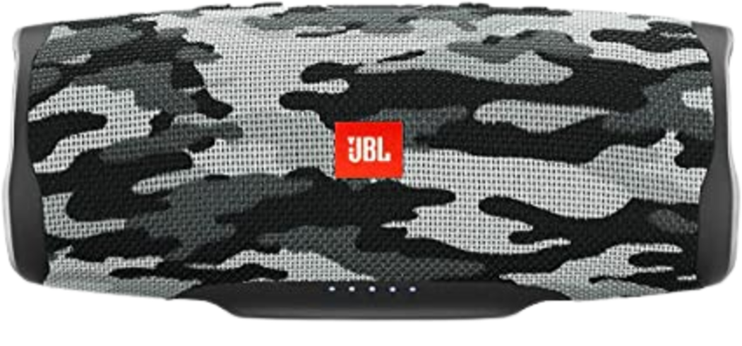 JBL Charge 4 Portable Bluetooth Speaker - (Black/White Camouflage)