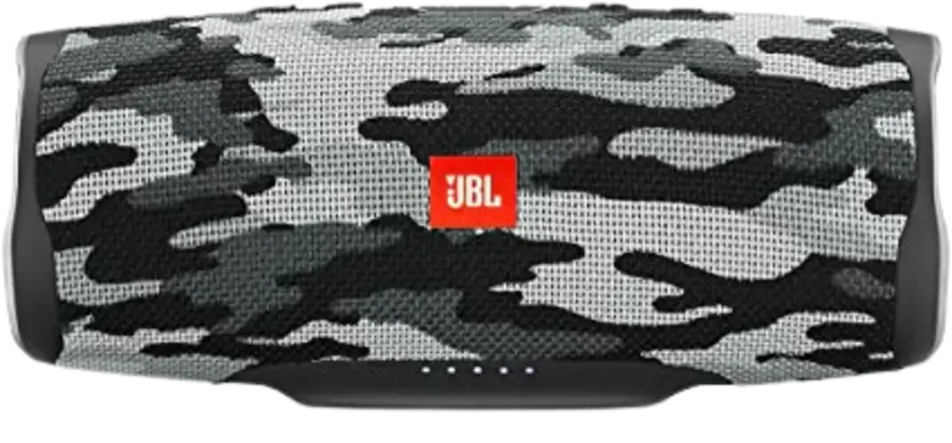 JBL Charge 4 Portable Bluetooth Speaker - (Black/White Camouflage)