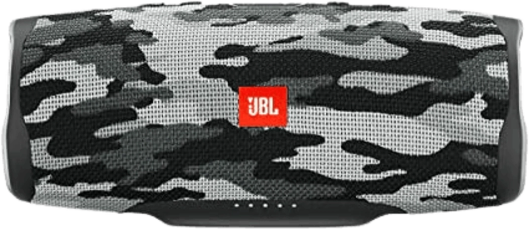 JBL Charge 4 Portable Bluetooth Speaker - (Black/White Camouflage)