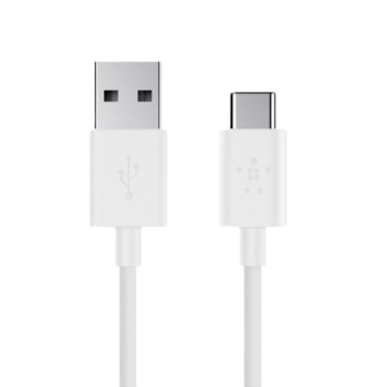 Belkin Charging Cable USB To Type-C Cable (2m) - White