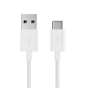 Belkin Charging Cable USB To Type-C Cable (2m) - White -  for sale in Egypt from Games2Egypt