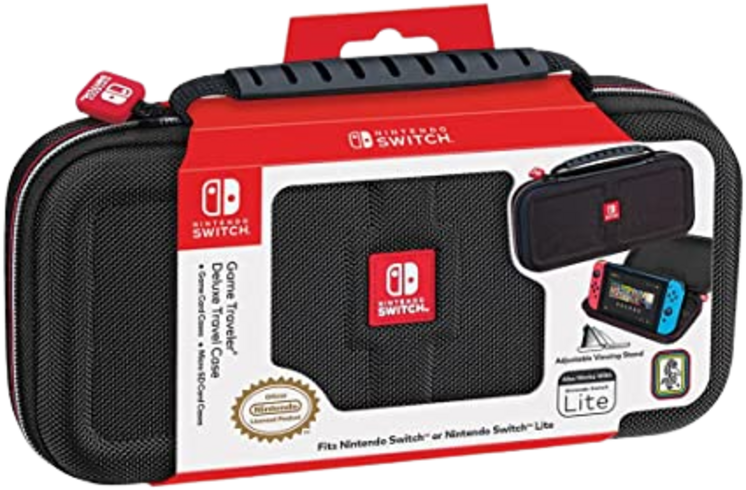 Bigben Travel Case For Nintendo Switch Deluxe Travel - Black