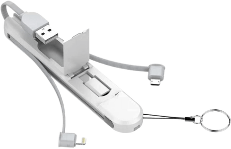 Ldnio LC130 3 in 1 Multi-Use Charging Cable  for sale in Egypt from Games2Egypt