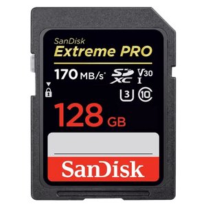 SanDisk Extreme PRO 128GB MicroSD UHS-I 170 MB/s Memory Card with Adapter  for sale in Egypt from Games2Egypt