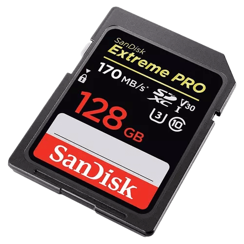 SanDisk Extreme PRO 128GB MicroSD UHS-I 170 MB/s Memory Card with Adapter  for sale in Egypt from Games2Egypt