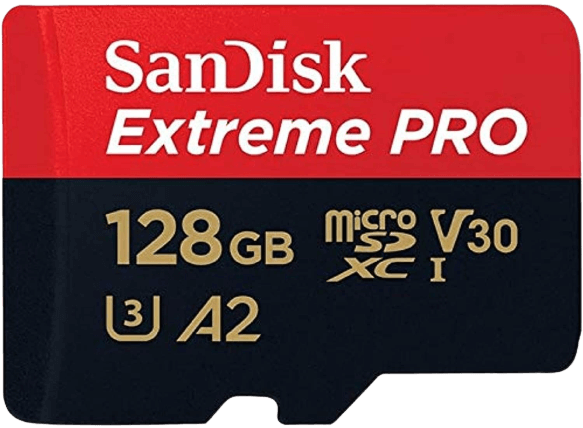 SanDisk Extreme PRO 128GB MicroSD UHS-I 170 MB/s Memory Card with Adapter  for sale in Egypt from Games2Egypt