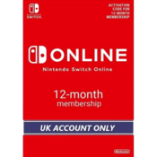 Nintendo E-shop Online Membership 12 Months UK
