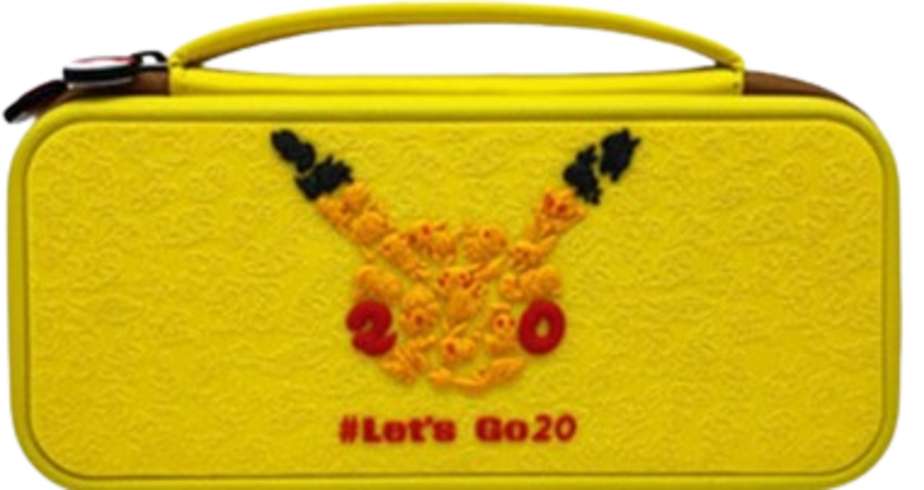 Pokemon Travel Case for Nintendo Switch Deluxe Travel - Yellow
