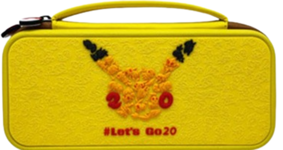 Pokemon Travel Case for Nintendo Switch Deluxe Travel - Yellow