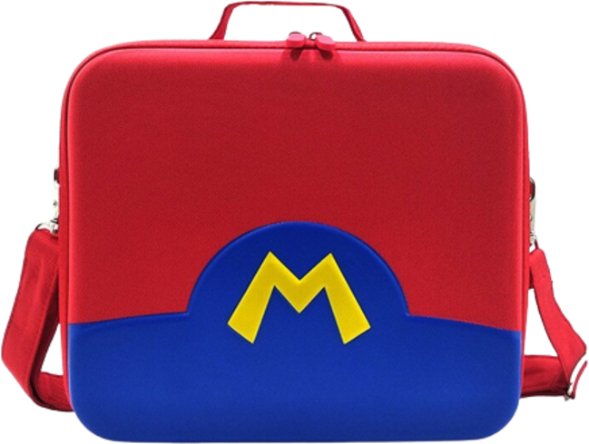Mario Travel Large Case for Nintendo Switch Deluxe Travel + Smaller Mario Case