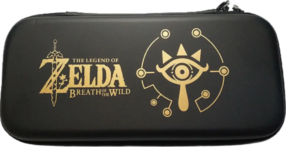 Zelda Travel Case For Nintendo Switch Deluxe Travel - Black