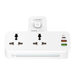 مشترك لدنيوSC2311 بمنفذ Type-C  و منفذين Type-A و منفذين لقابس الكهرباء