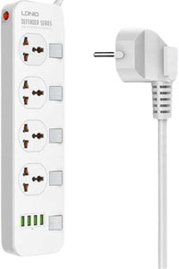 مشترك لدنيو SC4408 بـ4 منافذ USB و 4 منافذ قابس كهرباء  للبيع في مصر من خلال Games2Egypt