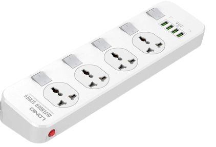 مشترك لدنيو SC4408 بـ4 منافذ USB و 4 منافذ قابس كهرباء  للبيع في مصر من خلال Games2Egypt