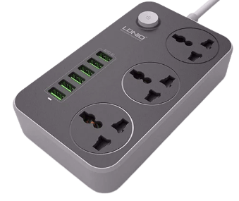 مشترك لدنيو SC3604 بـ 6 منافذ USB و 3 منافذ كهرباء  للبيع في مصر من خلال Games2Egypt