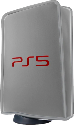 Washable Dust-proof PS5 Console Cover - Gray