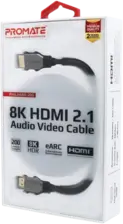Promate HDMI 2.1 Cable, 48Gbps 8K HDMI to HDMI - 2m (35811)