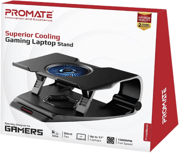  Promate Cooling Gaming Laptop Stand, Cooling Pad  for sale in Egypt from Games2Egypt