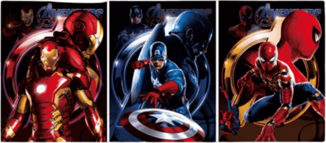 Avengers - 3D Moving Marvel Poster