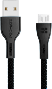 Promate Fast Charging Micro-USB Cable (1.2m) -  for sale in Egypt from Games2Egypt