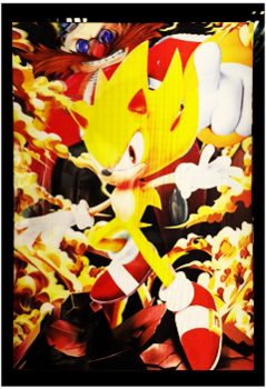 Sonic 3D Gaming Poster (6456)