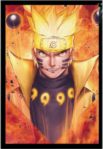 Naruto 3D Anime Poster 