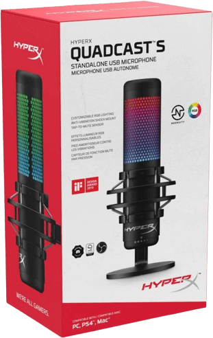 HyperX QuadCast S USB Microphone - RGB  for sale in Egypt from Games2Egypt