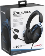 HyperX Cloud Alpha S Gaming Wired Headset - Black & Blue