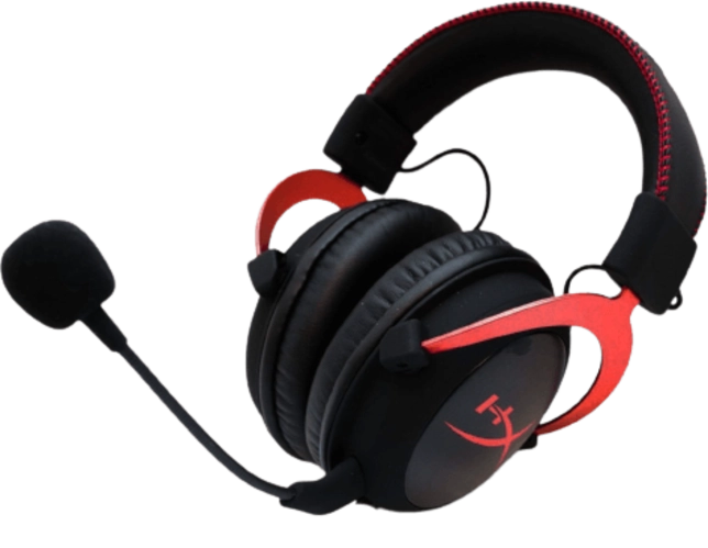 HyperX Cloud II Wired Gaming Headset - Black & Red