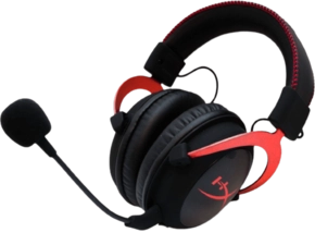 HyperX Cloud II Wired Gaming Headset - Black & Red