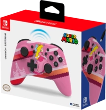 Horipad Nintendo Switch Wireless Pro Gaming Controller - Peach