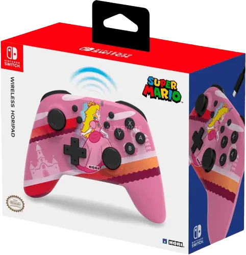 Horipad Nintendo Switch Wireless Pro Gaming Controller - Peach