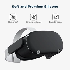 Waterproof Oculus VR 2 Cover with Two Side Protective Sleeves - Black