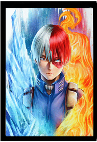 My Hero Academia (V4) 3D Anime Poster (A064)