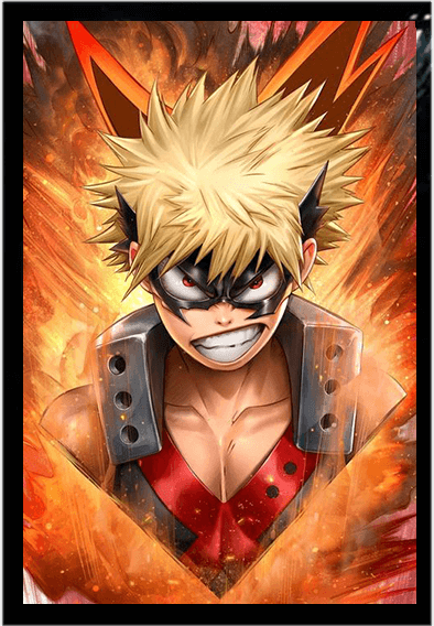 My Hero Academia (V4) 3D Anime Poster – image 3
