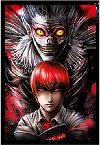 Death Note (L - Light - Misa) 3D Anime Poster 