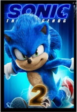 Sonic (3V) 3D Anime Poster -  for sale in Egypt from Games2Egypt