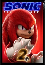 Sonic (3V) 3D Anime Poster