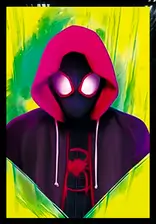 Spider man: Into the Spider Verse 3D Marvel Poster