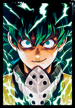 My Hero Academia 3D Anime Poster (V3)