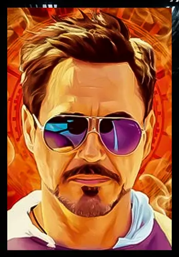 Iron man \ Tony Stark 3D Movies Poster