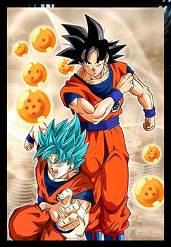 Dragon Ball - Goku 3D Poster
