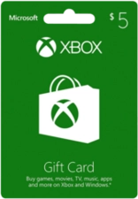 Xbox Live $5 Gift Card - US Digital Code (36316)