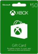 Xbox Live $50 Gift Card US 