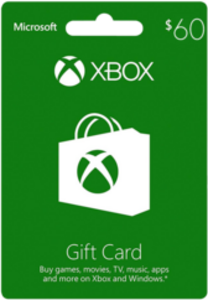 Xbox $60 Gift Card - US Digital Code