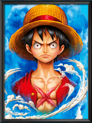 One Piece 3D Anime Poster 