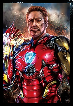Avengers (Iron man - Thor - Captain America) 3D Poster 