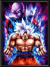 Dragon Ball: Saiyan Goku 3D Anime Poster 