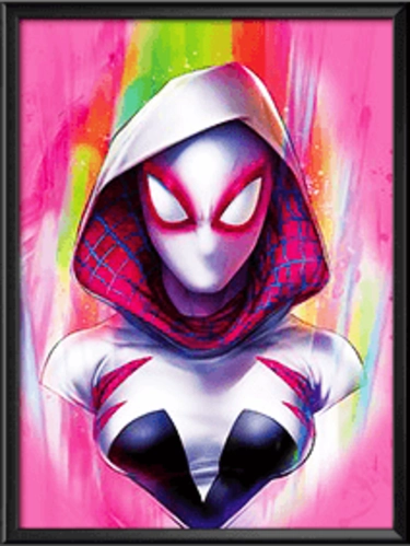 Spider man: Into the Spider Verse 3D Marvel Poster