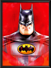 Batman, Harley Quinn and The Batman Who Laughs 3D Poster (A074)